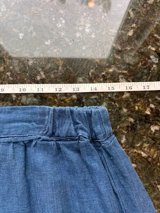 CP Shades Wendy Pants. Super wide leg. 100% Linen. Elastic waist. Quiet luxury - Picture 7 of 12